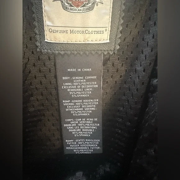 Harley-Davidson Women's Miss Enthusiast Leather Riding Jacket - Picture 8 of 10